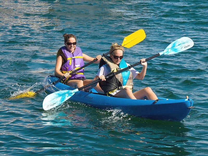 DOUBLE KAYAK RENTAL FUN!