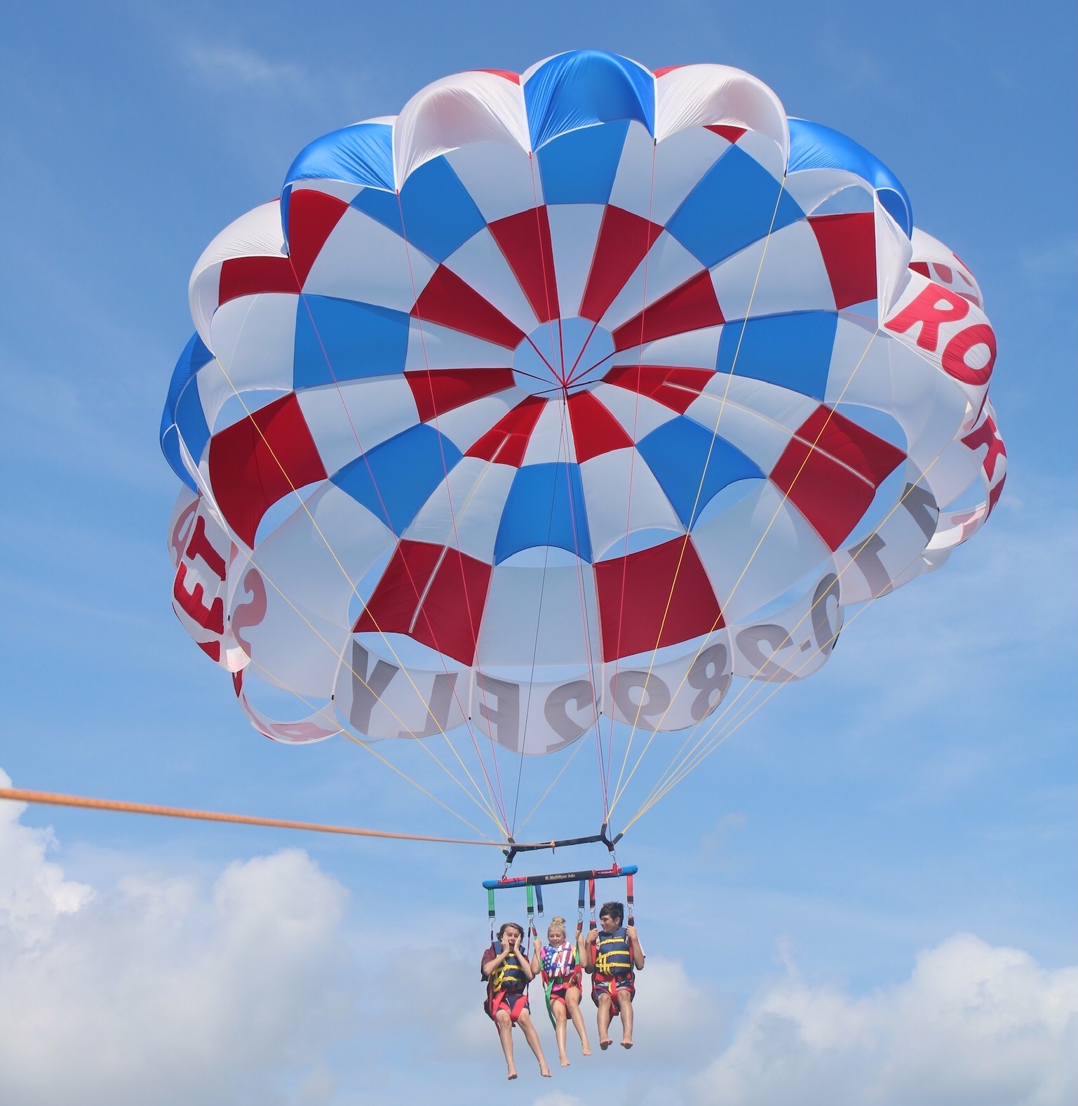 PARASAILING FUN!