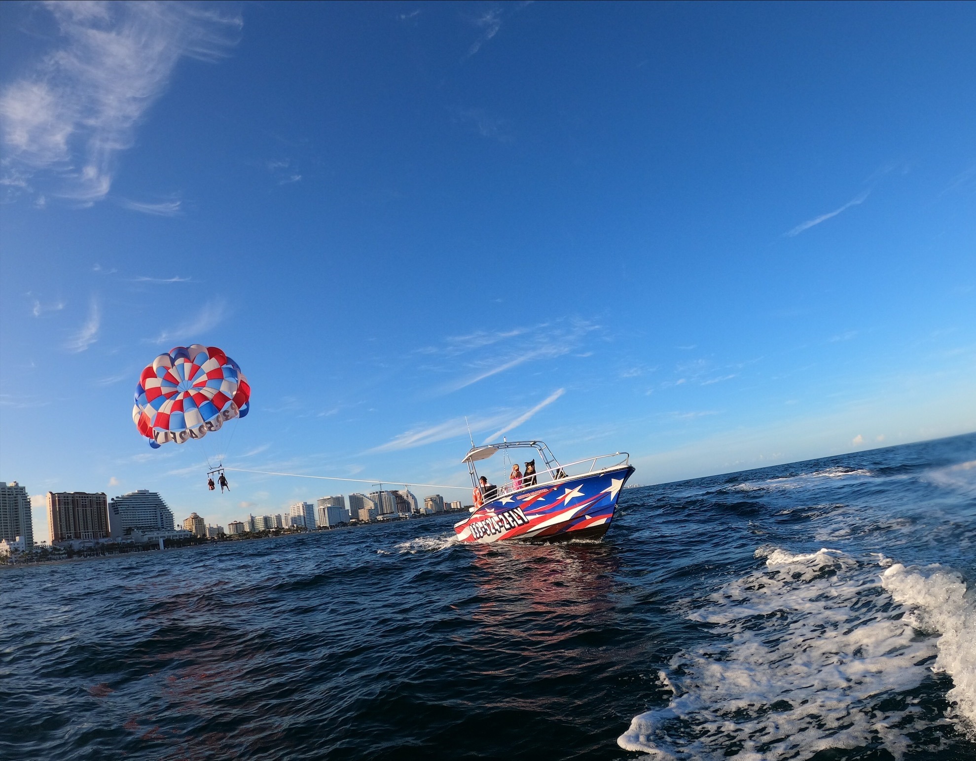 PARASAILING FUN!